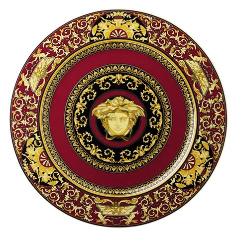 versace plaque|Versace plate sets.